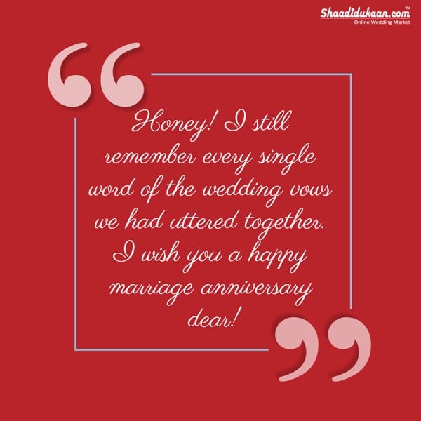 31 Awesome Wedding Anniversary Wishes For Wife 