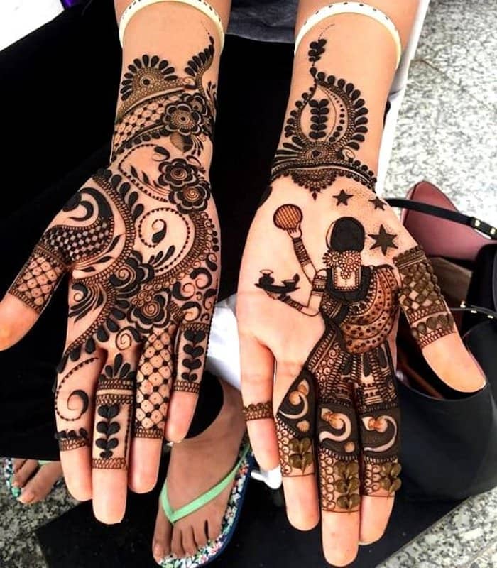 Easy & Simple Mehndi Designs 2021 | How to Draw Elephant Figure Mehndi  Design | Letstute Mehndi - YouTube