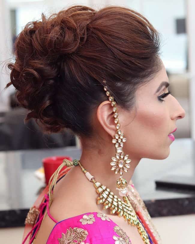 Trending Bridal Hairstyle For Short Hair | Bridal Hairstyle | Bridal  Inspiration | Indian Wedding | Short wedding hair, Short hair styles,  Engagement hairstyles