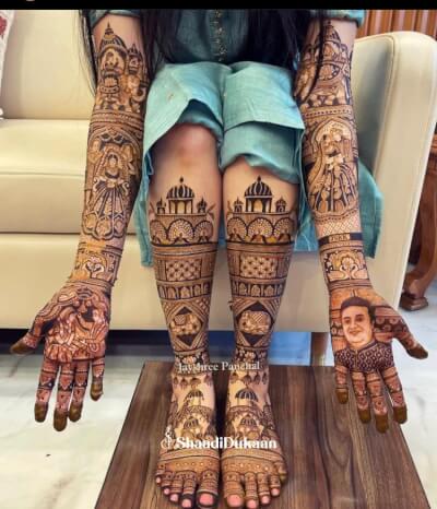 Attractive leg bridal mehndi design | Leg Mehndi Design bridal | Foot Bridal  Mehndi #legmehndidesign - YouTube