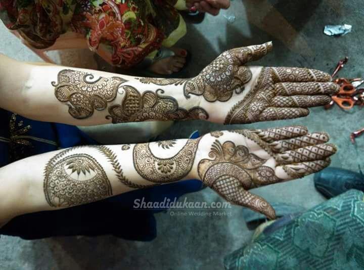 Bridal Mehndi by Aman Mehndi Artist | Bridestory.com