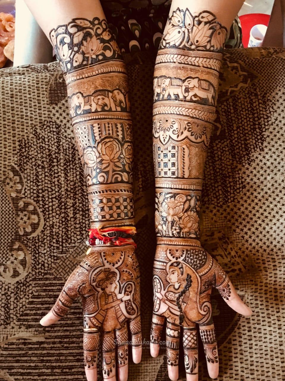 Anil Mehandi Art - Portfolio | Mehndi Artist in Jaipur