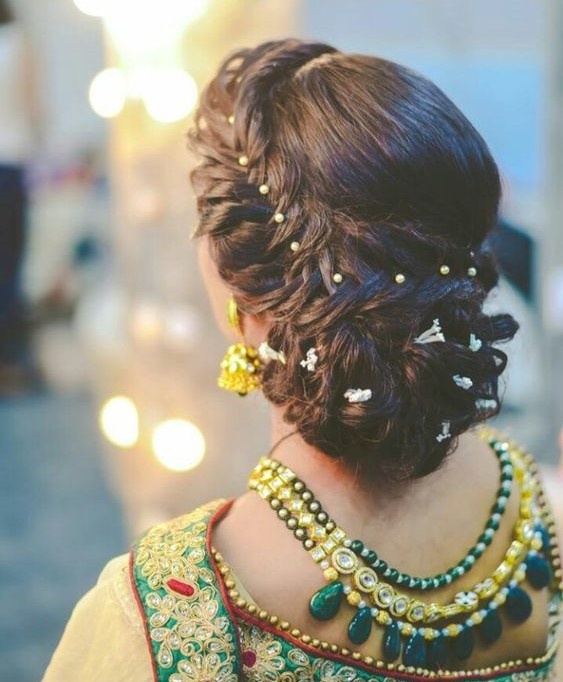 Juda hairstyle is best choice to style your hair for party and wedding. |  viraj makeover