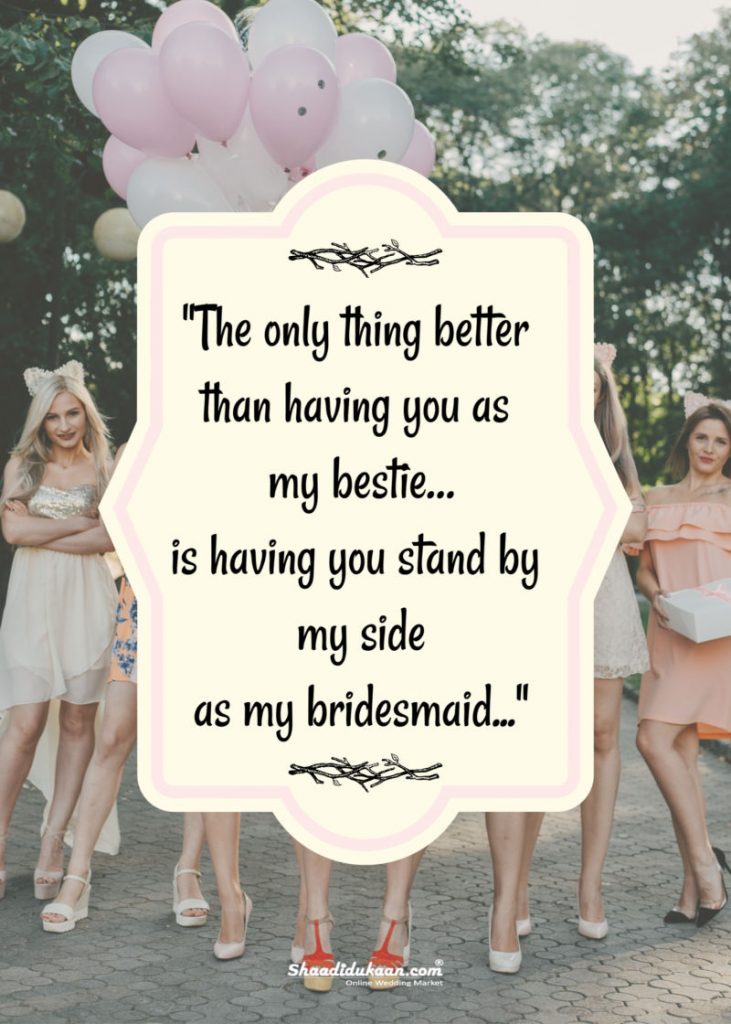 bridesmaids quotes sayings