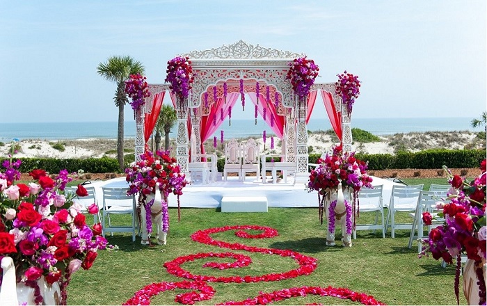 Outdoor Nikah Event Decor ideas Tulips Events in Pakistan