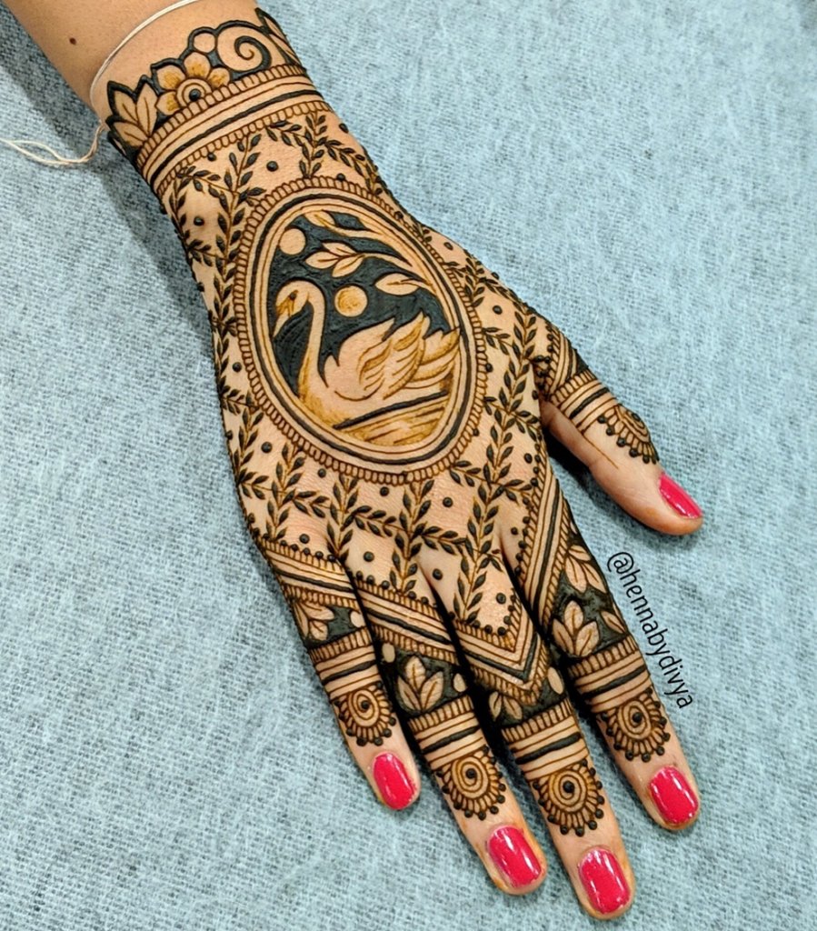 Arabic bridal mehndi designs for full hands - latest mehndi design 2022 -  Simple mehndi design - video Dailymotion