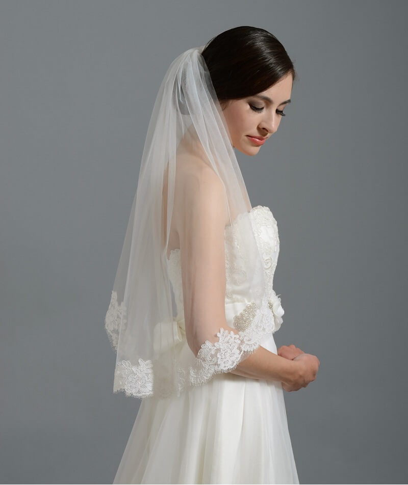 Elegant Christian Bridal Veil Designs For The Special Day!