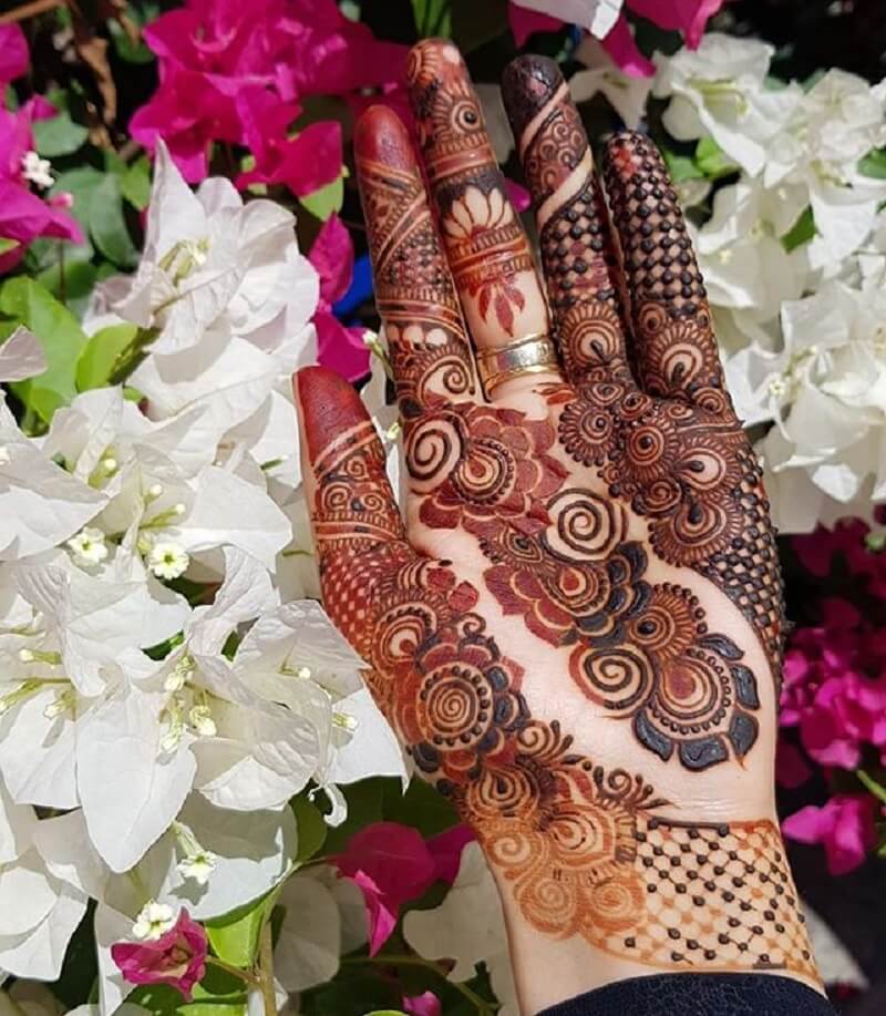 Unique Back hand Bridal Mehndi Design - Wedding Secrets