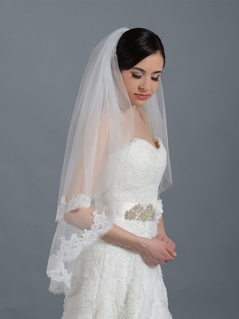 Elegant Christian Bridal Veil Designs For The Special Day!