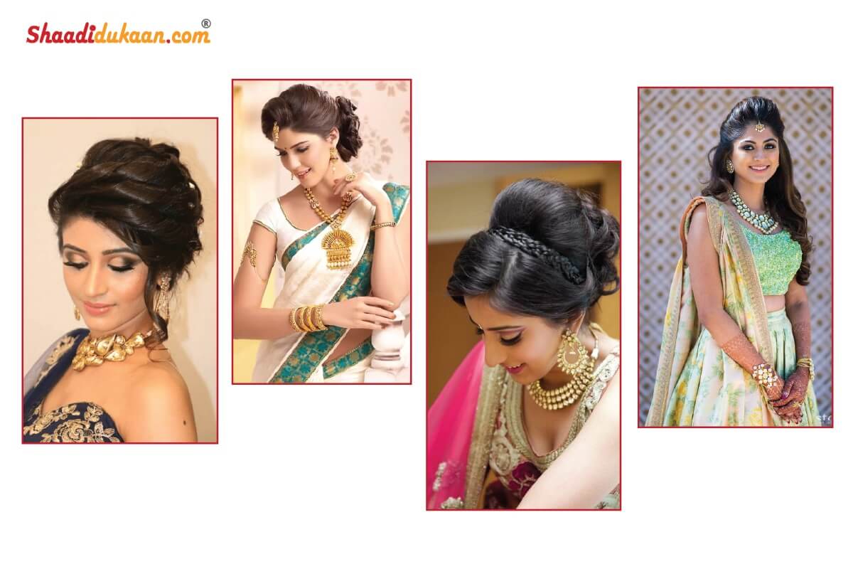 Pin by PK on Indian Bride | Indian wedding hairstyles, Bridal hair  inspiration, Indian hairstyles