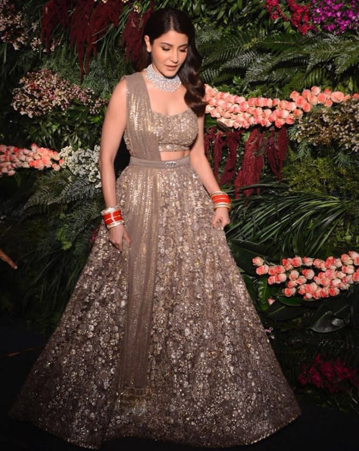 Trending Shades Of Metallic Lehengas For Brides-To-Be | Designer bridal  lehenga, Indian wedding outfits, Bollywood dress