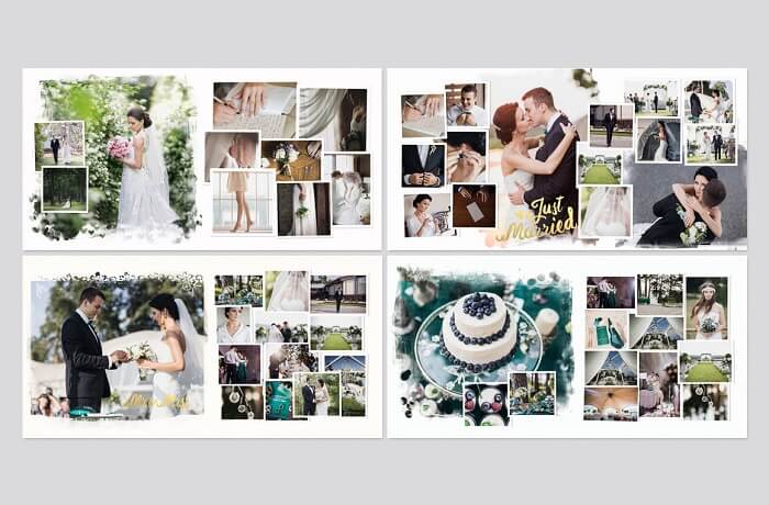 20 Special Wedding Album Layouts That Are Trending in 2020