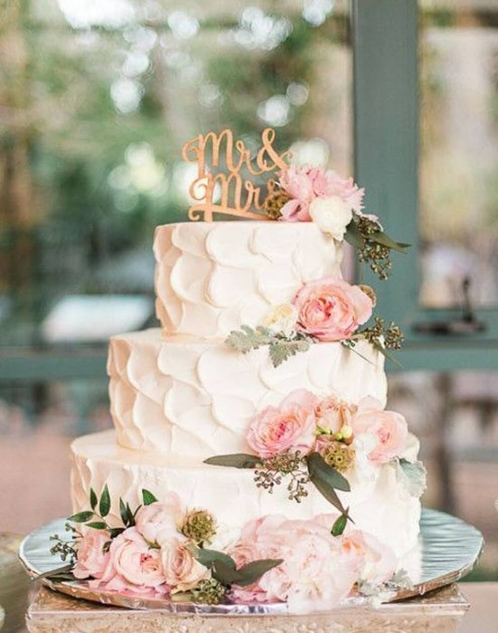 52 Lovely And Yummy Rustic Wedding Cakes - Weddingomania