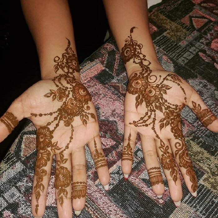 chain-pattern-mehndi