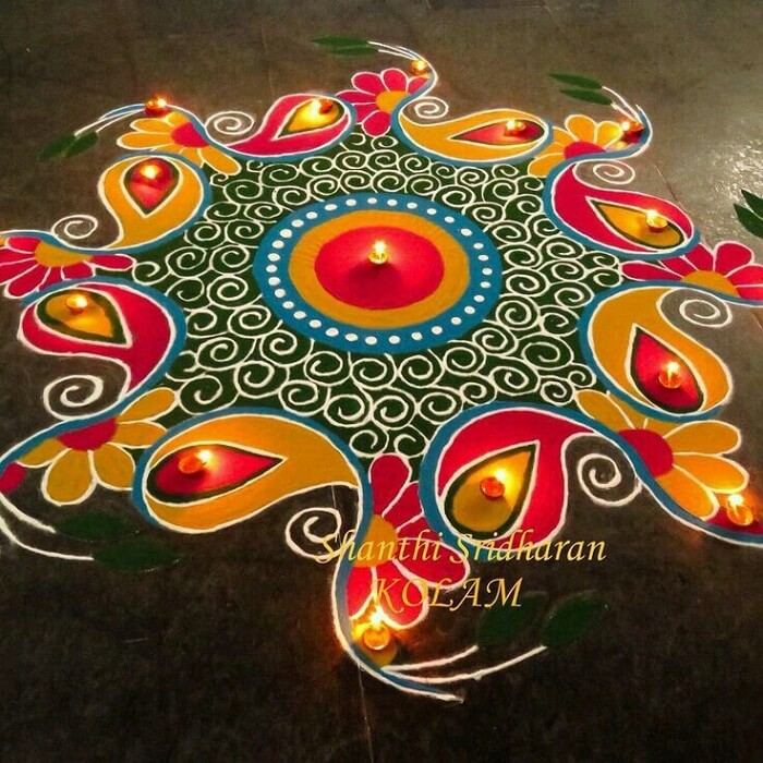 91+ Beautiful Rangoli Designs Ideas for Gudi Padwa 2021