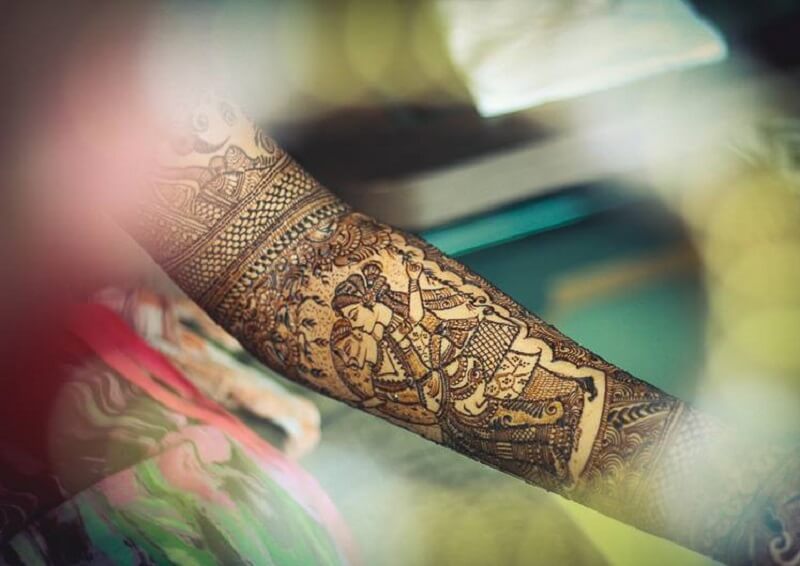 Radha Krishna by www.hennalounge.com | Darcy is a henna arti… | Flickr
