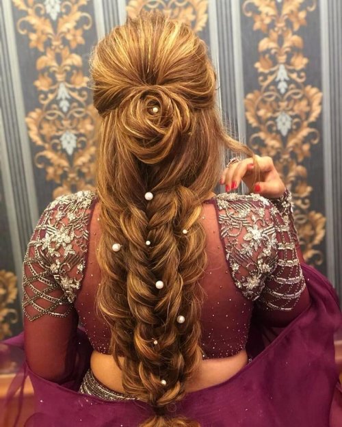 #91+ Gorgeous Indian Bridal Hairstyles For Short, Medium & Long Hair