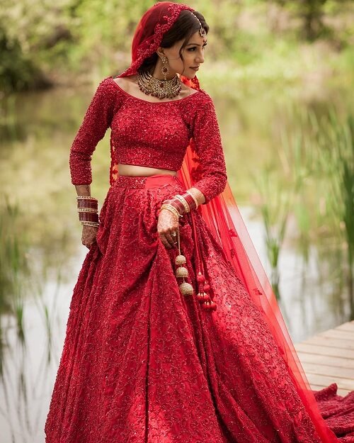 Lehenga Blouse Designs For Brides To Get Inspired From
