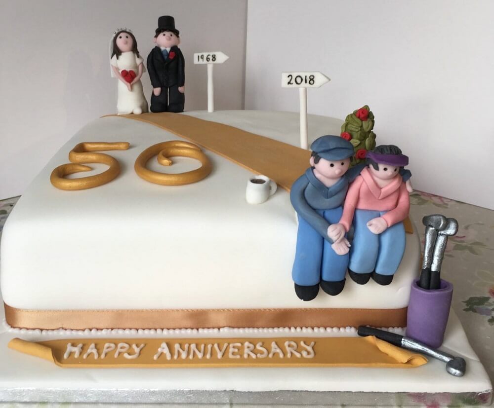 Some Of The Most Beautiful Wedding Anniversary Cakes To Surprise ...