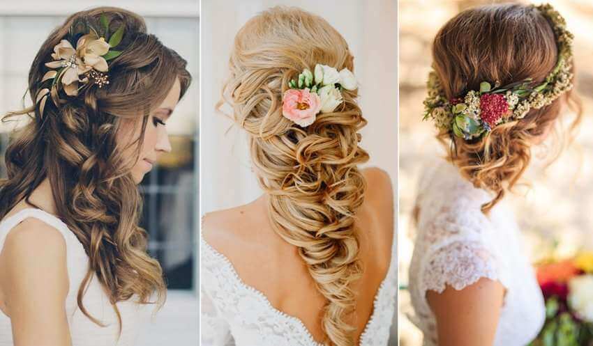 16 Best Wedding Hairstyles for Short and Long Hair 2018  Romantic Bridal  Hair Ideas