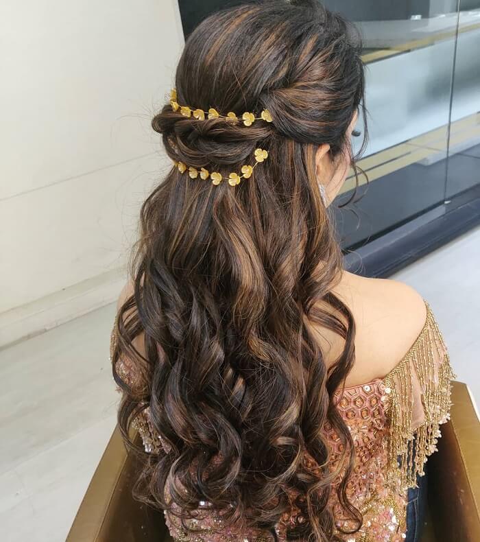 5 Easy Front Hairstyles || Bridal hairstyle || Engagement Hairstyle ||  Party Hairstyles | 5 Easy Front Hairstyles || Bridal hairstyle || Engagement  Hairstyle || Party Hairstyles | By WinsomebySimranFacebook
