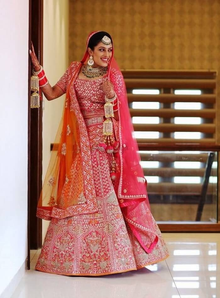 All The Latest And Bestest Bridal Pink Lehengas You Want To Wear All