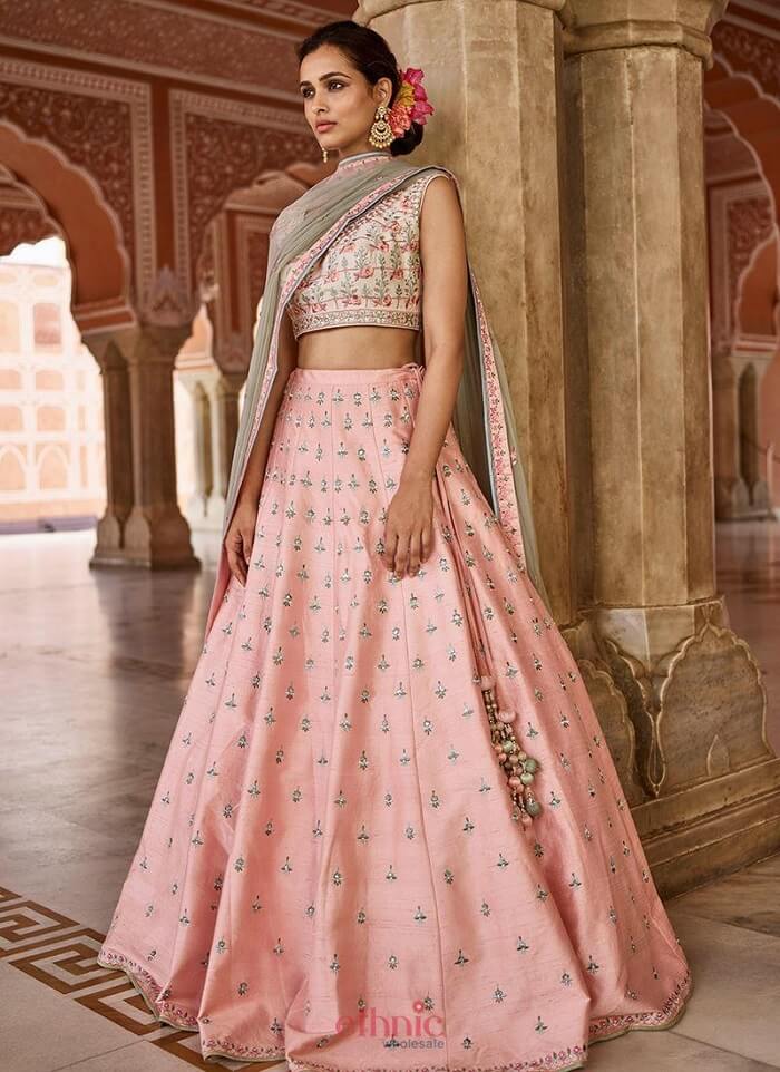 All The Latest And Bestest Bridal Pink Lehengas You Want To Wear All 4332