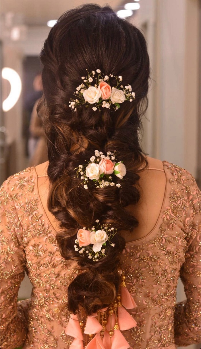 latest hairstyles for Indian weddings Archives - JD Institute of Fashion  Technology