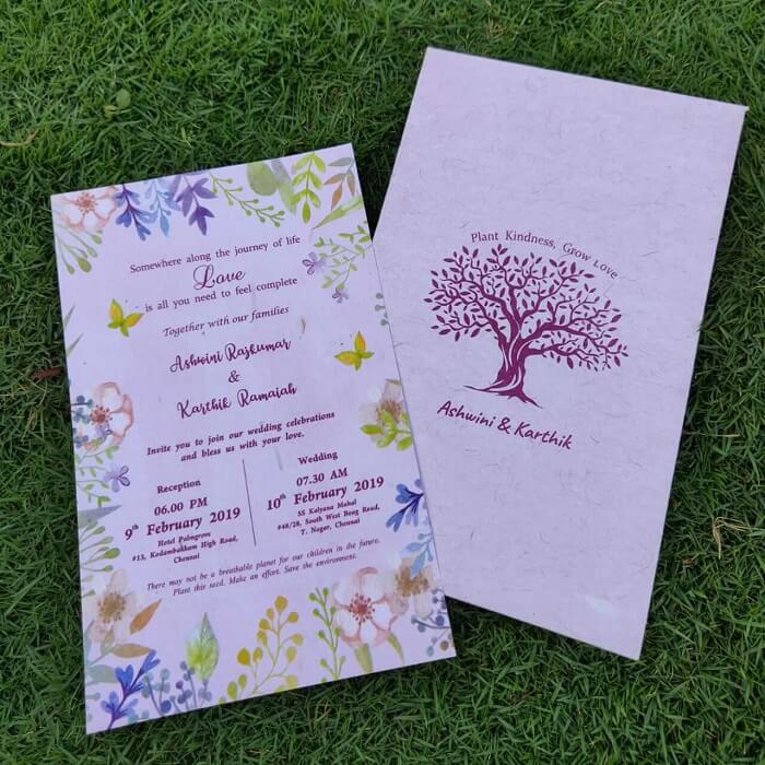 Astounding Eco-Friendly Wedding Invitation Ideas to Consider for Your