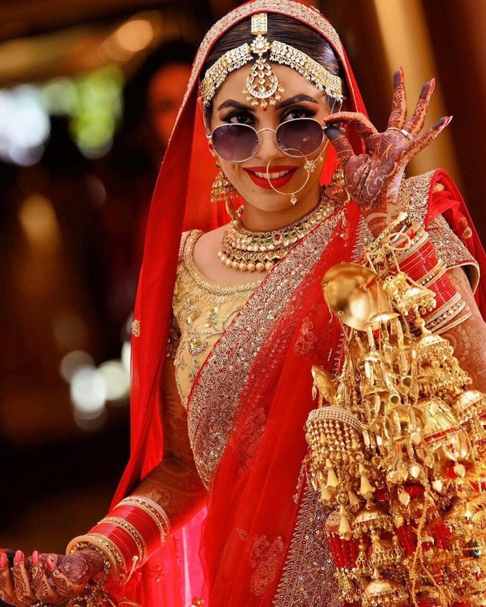 Average Cost of Asian/Indian Bridal Wedding Day Look – Ambar Jewels