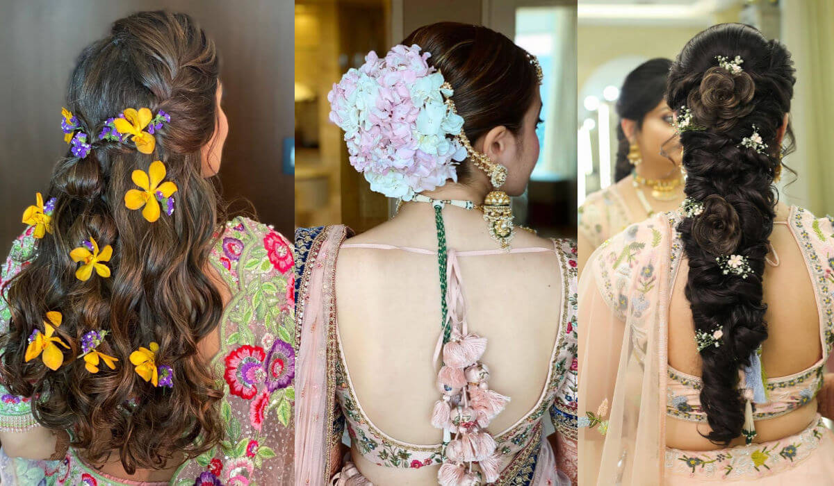 Indian Bridal Hairstyles For Reception That Quintessential The ...