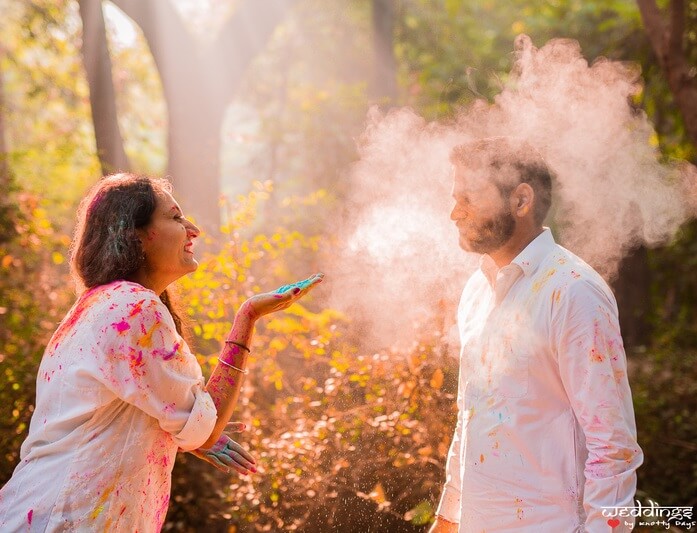 Sidharth Malhotra-Kiara Advani celebrate first Holi as married couple,  photo breaks the internet