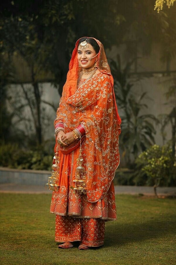 punjabi wedding dress for girl