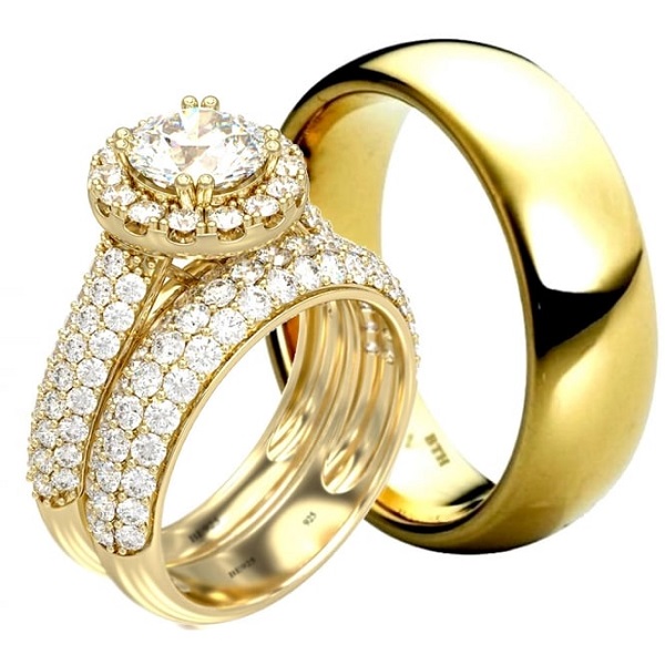 Pin by Raodhraa on Raodhraa | Couple ring design, Mens ring designs, Gold ring  designs