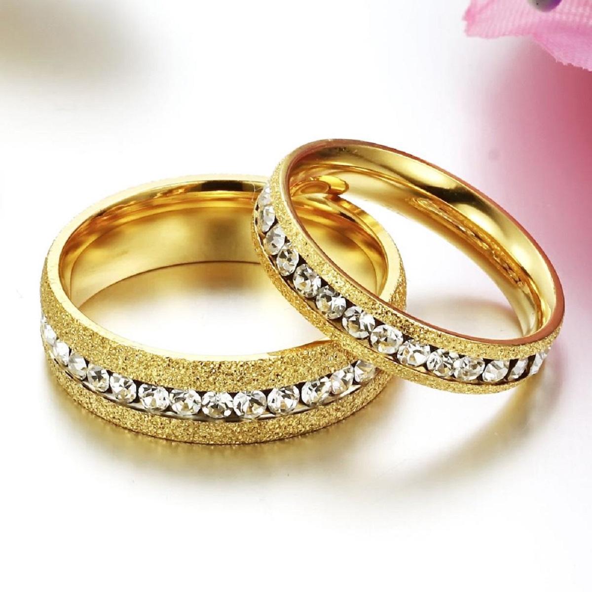 Couples wedding rings set - AI1019 – JEWELLERY GRAPHICS