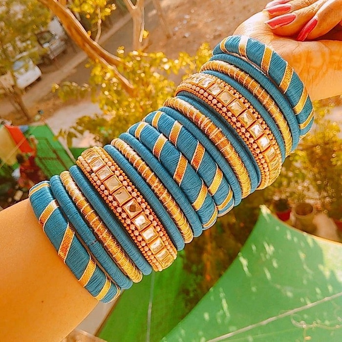 Homemade bangles clearance design