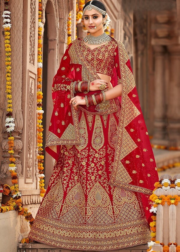 Ravishing Punjabi Bride Wedding Dress 