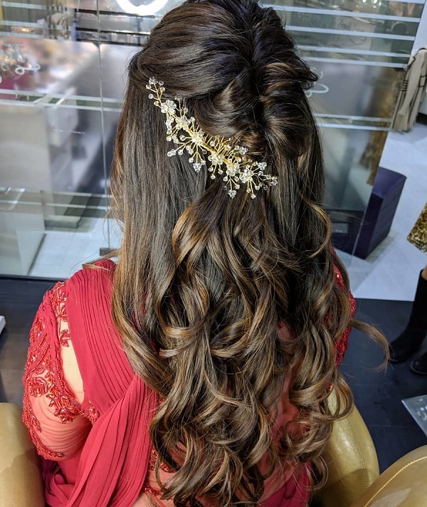 Curly Hairstyle For Brides That Are Perfect To Flaunt At Big-Fat Indian ...