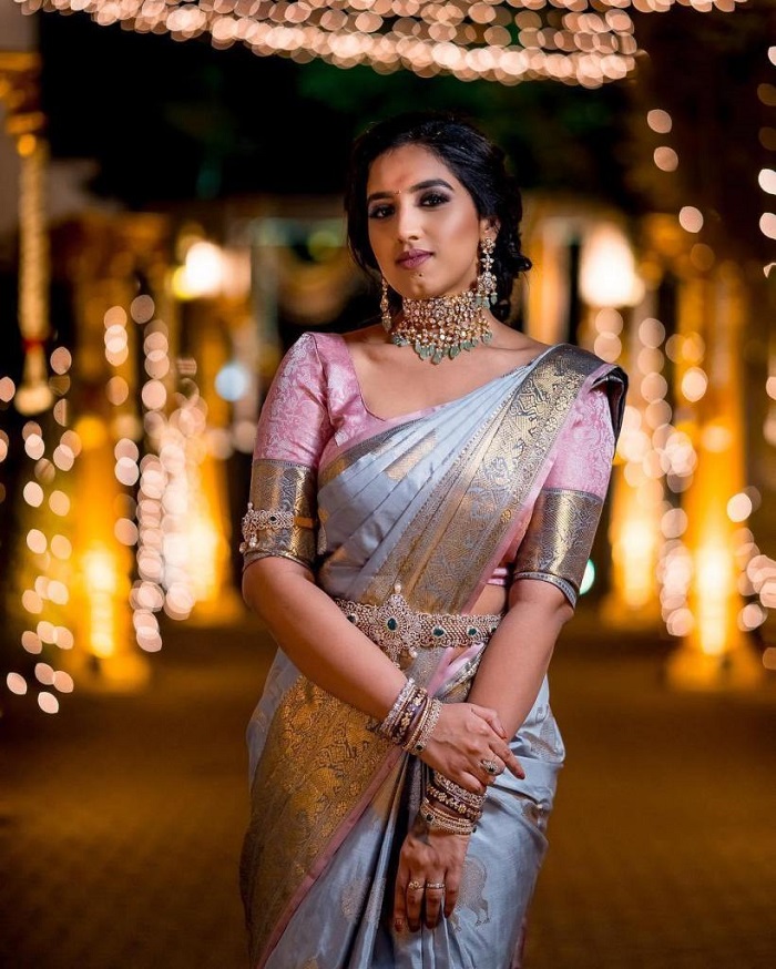 30+ Bridal Kanjivaram Sarees For Traditional Yet Modern Indian Brides