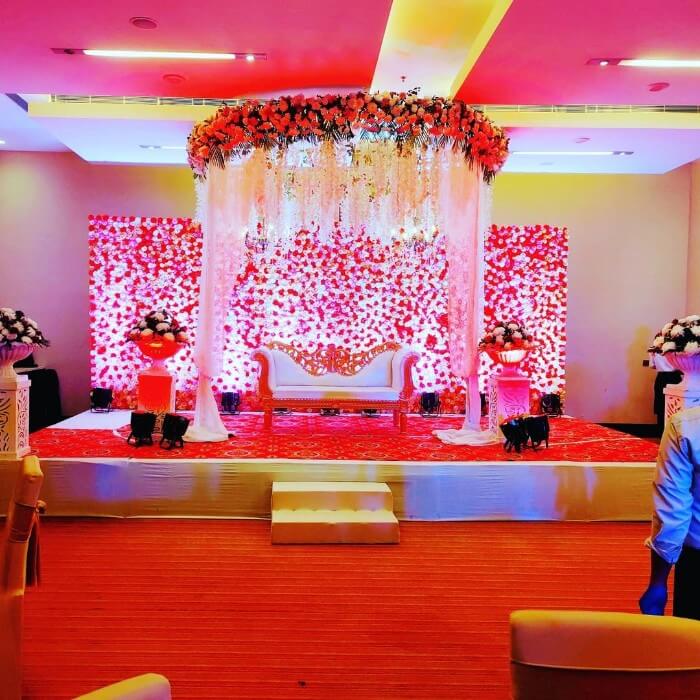 Indoor Mandap Decor