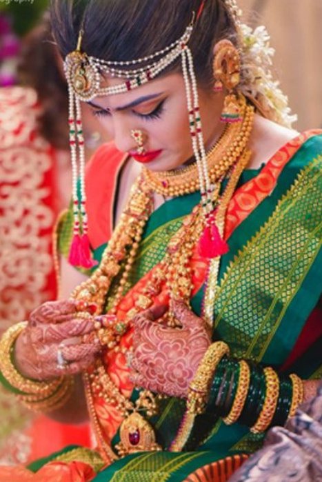 Rupali Bhosle looks perfect in this bridal Nauvari saree shoot | Times of  India