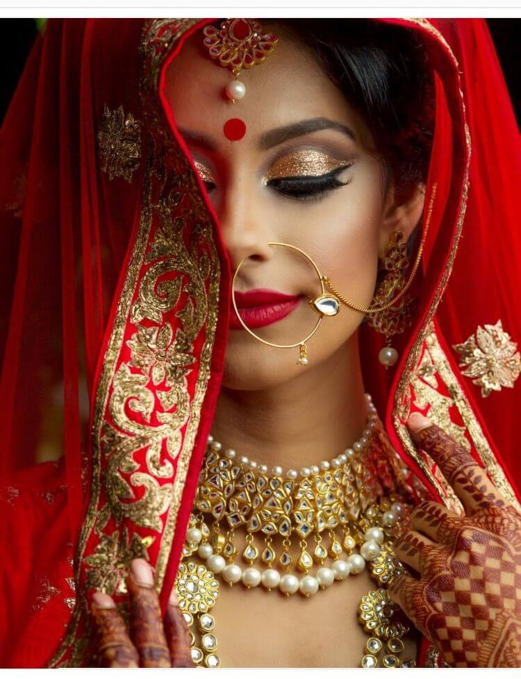 15 Elegant Bridal Portraits from Indian Weddings | World's Best Wedding  Photography
