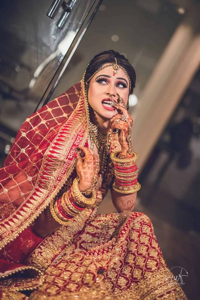 Bridal Shoot Portfolio | Bridal Shoot Poses | D Classy Clicks Studio
