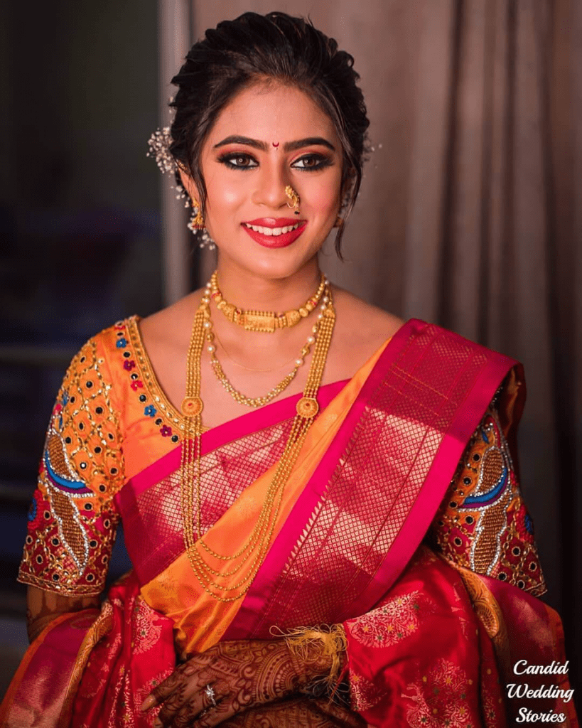 marathi bride navari