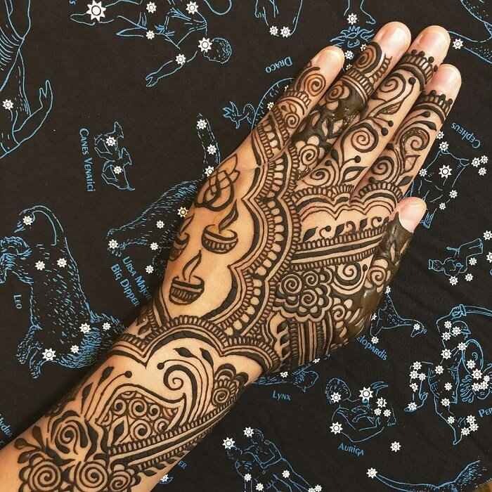 Happy Diwali 🔥| Diwali special mehndi design | Mehndi Design with Diya and  Kalash - YouTube