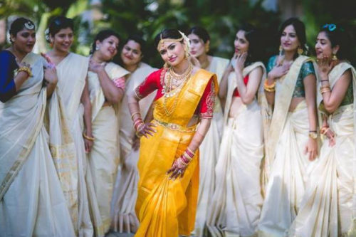 Top 10 Bridal Saree Ideas - Bridal Saree Inspo - Weva Photography