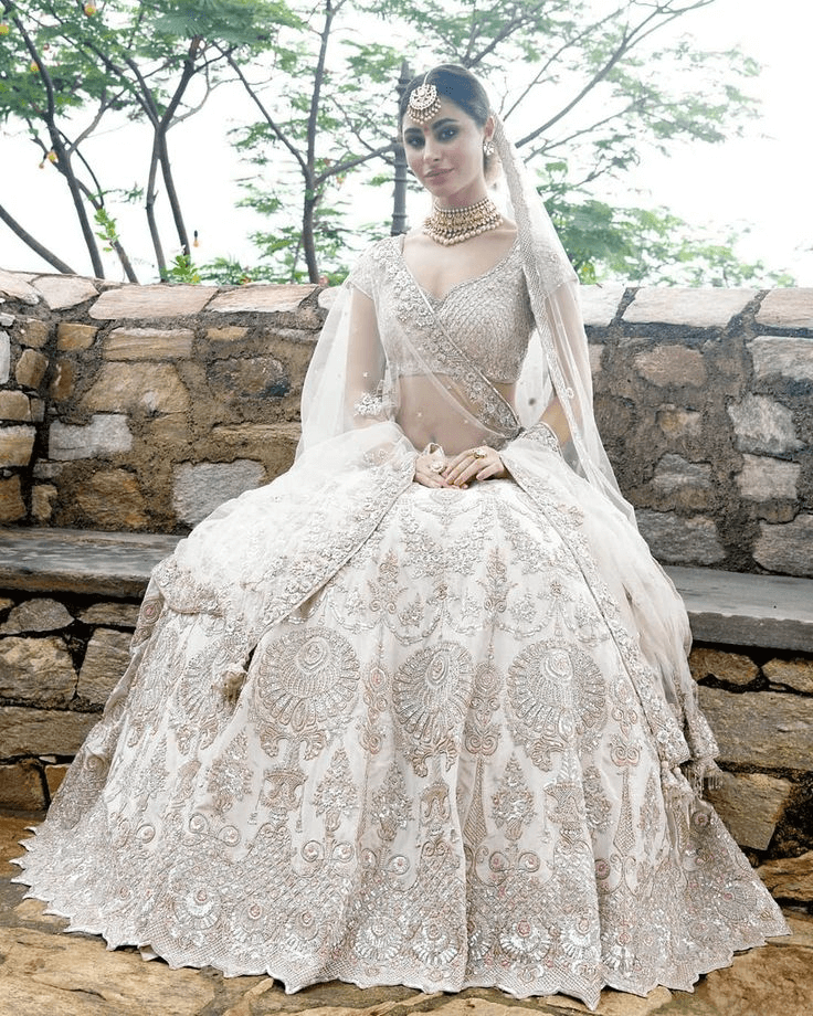 Gorgeous Gold & Ivory Lehengas You Will Crush On Under 40K!