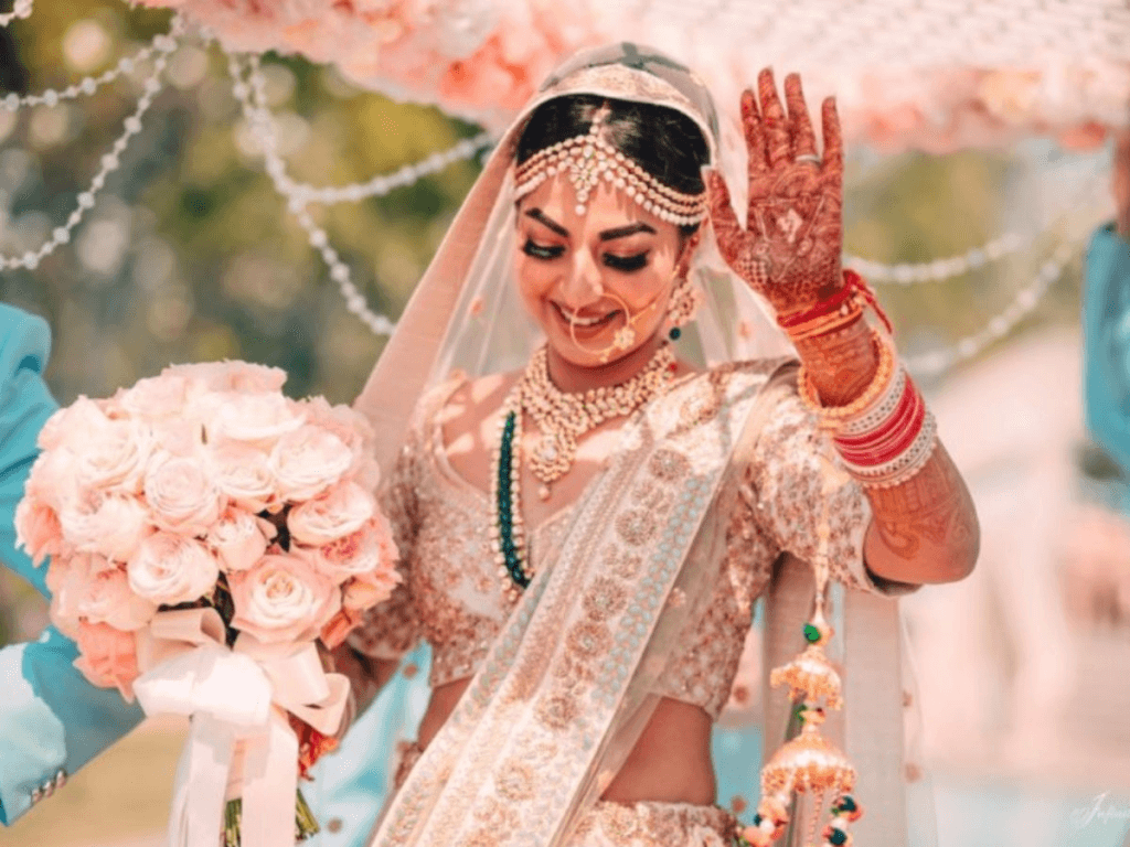Rose Pink Banarasi Silk Bridal Lehenga Choli Stone Work SFZ143005 – Siya  Fashions