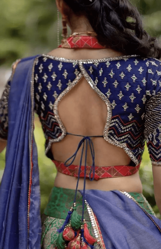 Traditional Embroidery Blouses Designs - Shaadidukaan